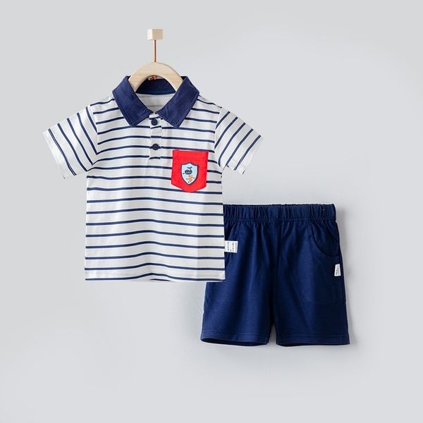 family matching outfits kid short sleeve suit summer children boy clothes pure cotton thin t shirt two piece set 230410 230506, Blue
family matching outfits kid short sleeve suit summer children boy clothes pure cotton thin t shirt two piece set 230410 230506, Blue