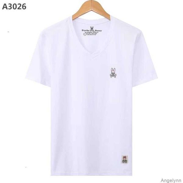 psycho bunny 23 summer new fashion brand skull rabbit short sleeve embroidery logo versatile t-shirt pure cotton casual men and women rvwx, White;black
psycho bunny 23 summer new fashion brand skull rabbit short sleeve embroidery logo versatile t-shirt pure cotton casual men and women rvwx, White;black