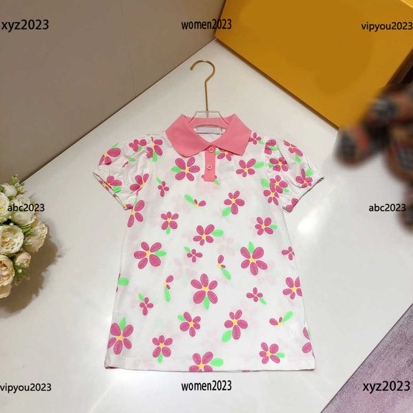 luxury girls dress kids designer clothes baby dress summer flower print skirt new product polo shirt dress, Red;yellow
luxury girls dress kids designer clothes baby dress summer flower print skirt new product polo shirt dress, Red;yellow