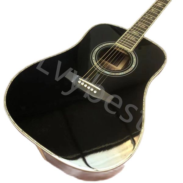 lvy41 "d45 mold bk color solid wood toss face whole abalone black finger acoustic acoustic guitar
lvy41 "d45 mold bk color solid wood toss face whole abalone black finger acoustic acoustic guitar
