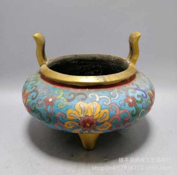 cloisonne incense burner antique antique antique collection distressed copper handicraft copper ware ornaments stall goods wholesa1455049, Blue;slivery
cloisonne incense burner antique antique antique collection distressed copper handicraft copper ware ornaments stall goods wholesa1455049, Blue;slivery