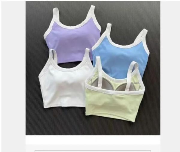 lulus new sports bra women's shockproof high strength one piece fixed cup yoga tank beautiful back running fitness bra kk, White;red
lulus new sports bra women's shockproof high strength one piece fixed cup yoga tank beautiful back running fitness bra kk, White;red