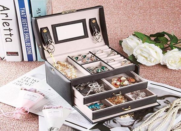 new pu leather jewelry box trendy luxury threelayer double drawer jewelry case stud earrings rings jewelry holder8511432, Slivery;crystal
new pu leather jewelry box trendy luxury threelayer double drawer jewelry case stud earrings rings jewelry holder8511432, Slivery;crystal