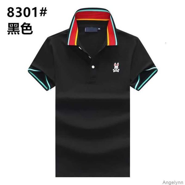 summer new style psycho bunny men's polo shirt short sleeved t-shirt lapel casual skull rabbit half sleeve handsome with collar ghyo, White;black
summer new style psycho bunny men's polo shirt short sleeved t-shirt lapel casual skull rabbit half sleeve handsome with collar ghyo, White;black