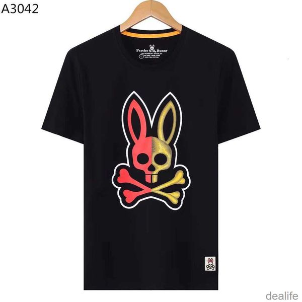 psycho bunny spring and summer skull rabbit full paste printed round neck casual short-sleeved t-shirt fashion brand pure cotton men's, White;black
psycho bunny spring and summer skull rabbit full paste printed round neck casual short-sleeved t-shirt fashion brand pure cotton men's, White;black