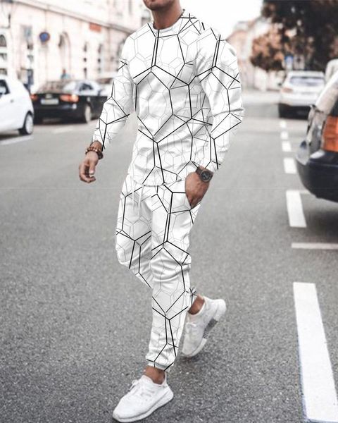 men's tracksuits spring autumn men's sportswear set casual black and white line suit streetwear long sleeve printed man tracksuit, Gray
men's tracksuits spring autumn men's sportswear set casual black and white line suit streetwear long sleeve printed man tracksuit, Gray