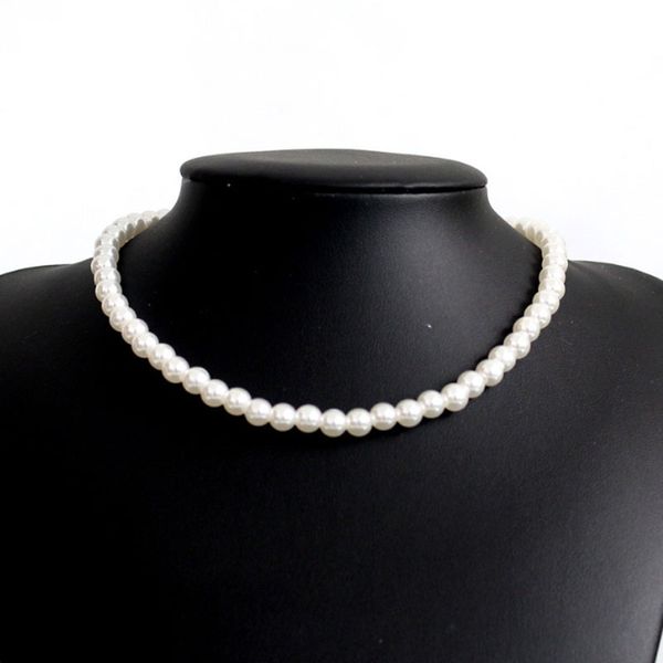 4mm 6mm 8mm 10mm pearl beaded chokers necklaces jewelry for women girl party club wedding fashion accessories, Golden;silver
4mm 6mm 8mm 10mm pearl beaded chokers necklaces jewelry for women girl party club wedding fashion accessories, Golden;silver