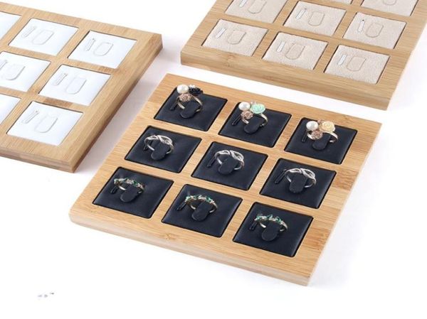 9 grids bamboo ring display stand holder showcase organizer jewelry holder jewelry organizer for window display8611109, Black
9 grids bamboo ring display stand holder showcase organizer jewelry holder jewelry organizer for window display8611109, Black