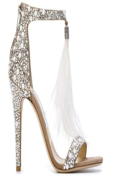 ladies leather heels with feather tassel heels water diamond sandals crystal wedding shoes size 34409880714, Black
ladies leather heels with feather tassel heels water diamond sandals crystal wedding shoes size 34409880714, Black