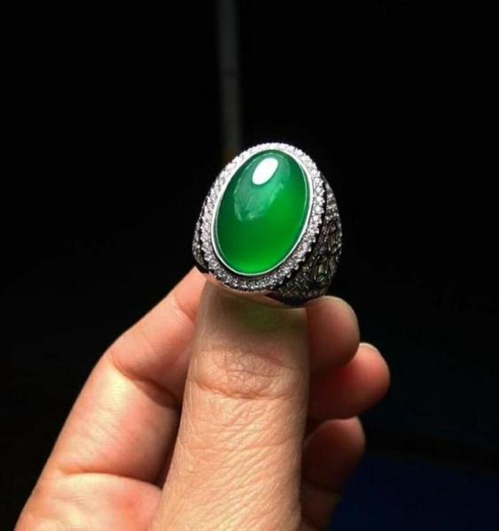 natural boutique green chalcedony men039s ring 925 silver green agate ring crystal living ring jewelry pull finger6475057
natural boutique green chalcedony men039s ring 925 silver green agate ring crystal living ring jewelry pull finger6475057