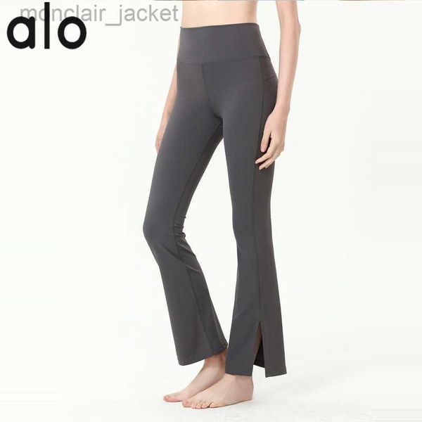 desginer alos yoga leggings nude fitness pants women's high waist and hip lift fashion outwear high elastic slim, Black
desginer alos yoga leggings nude fitness pants women's high waist and hip lift fashion outwear high elastic slim, Black