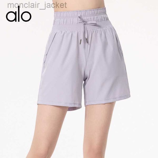 desginer alos yoga shorts summer high waist sports pants women's loose and slim capris running training fitness shorts yoga, White;black
desginer alos yoga shorts summer high waist sports pants women's loose and slim capris running training fitness shorts yoga, White;black