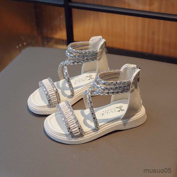 sandals girl's sandals cross-band rhinestone luxury kids princess summer new sliders hollow out stylish children beach shoes, Black;red
sandals girl's sandals cross-band rhinestone luxury kids princess summer new sliders hollow out stylish children beach shoes, Black;red