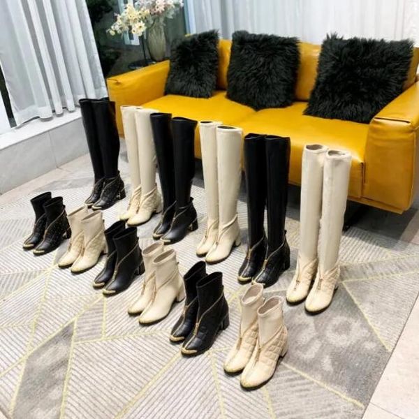 luxury designer women boots&booties gold metal chains decoration side zipper leather kitten heel boot long short tube series fashion size 35, Black
luxury designer women boots&booties gold metal chains decoration side zipper leather kitten heel boot long short tube series fashion size 35, Black