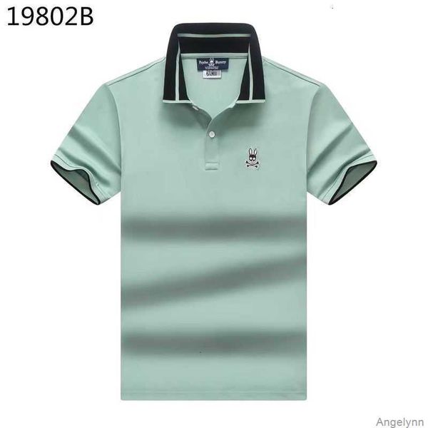 psycho bunny 2023 summer new men's skull rabbit polo shirt short sleeve cartoon embroidery collar solid color fashion brand simple l792, White;black
psycho bunny 2023 summer new men's skull rabbit polo shirt short sleeve cartoon embroidery collar solid color fashion brand simple l792, White;black