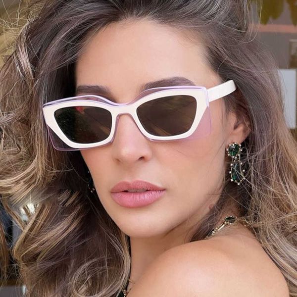 2022 fashion unique cat eye sunglasses women brand designer vintage beige sun glasses female men simple shades de sol 0508
2022 fashion unique cat eye sunglasses women brand designer vintage beige sun glasses female men simple shades de sol 0508