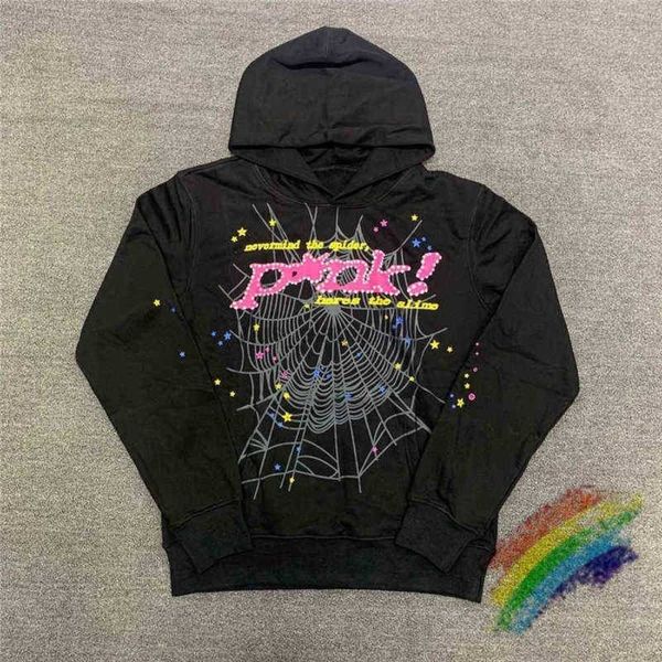 men's hoodies sweatshirts puff print sp5der hoodie men women heavy fabric spider web sweatshirts pullover g220908, Black
men's hoodies sweatshirts puff print sp5der hoodie men women heavy fabric spider web sweatshirts pullover g220908, Black