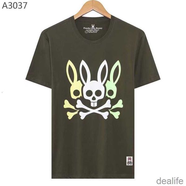 psycho bunny t shirt summer new pima cotton tide brand skull rabbit men's short sleeve printed casual versatile t-shirt tees m0t8, White;black
psycho bunny t shirt summer new pima cotton tide brand skull rabbit men's short sleeve printed casual versatile t-shirt tees m0t8, White;black
