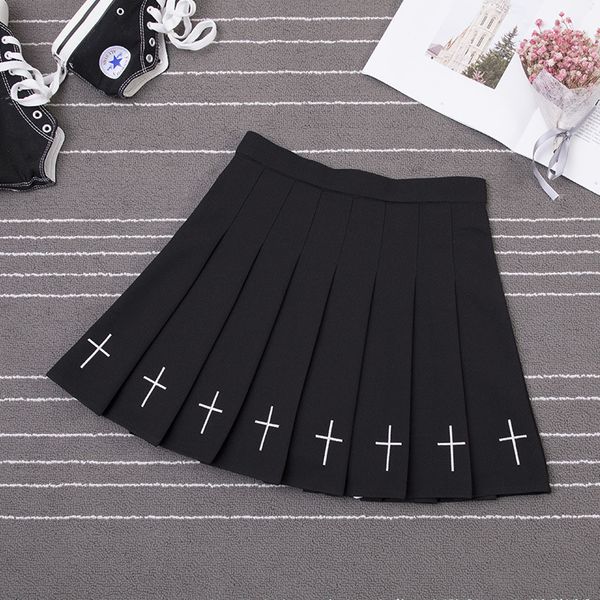 skirts women harajuku sweet fresh feeling high waist pleated elastic cross embroidery 230506, Black
skirts women harajuku sweet fresh feeling high waist pleated elastic cross embroidery 230506, Black
