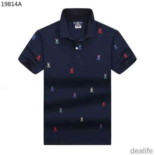 2023 psycho bunny summer new men's skull rabbit polo shirt short sleeve cartoon embroidery collar jacquard fashion brand simple 7dnc, White;black
2023 psycho bunny summer new men's skull rabbit polo shirt short sleeve cartoon embroidery collar jacquard fashion brand simple 7dnc, White;black