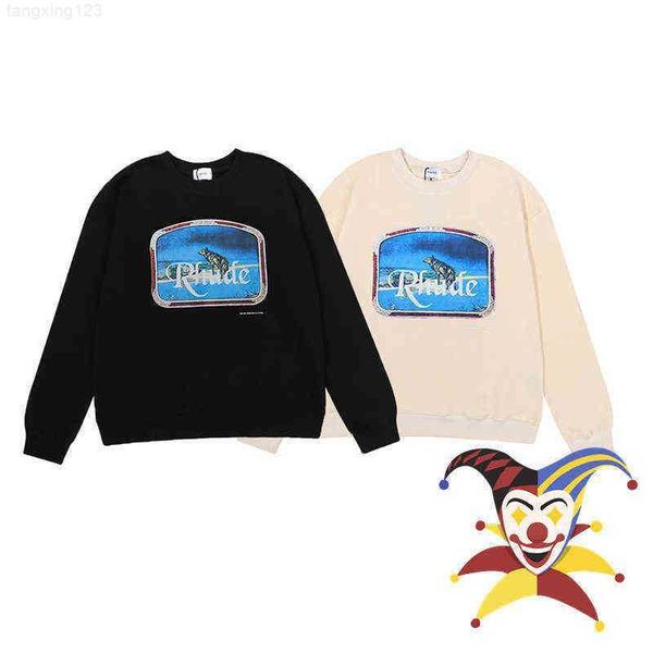 men's hoodies sweatshirts rhude men women 1 heavy fabric rice ear print cotton terry crewnecktm95, Black
men's hoodies sweatshirts rhude men women 1 heavy fabric rice ear print cotton terry crewnecktm95, Black