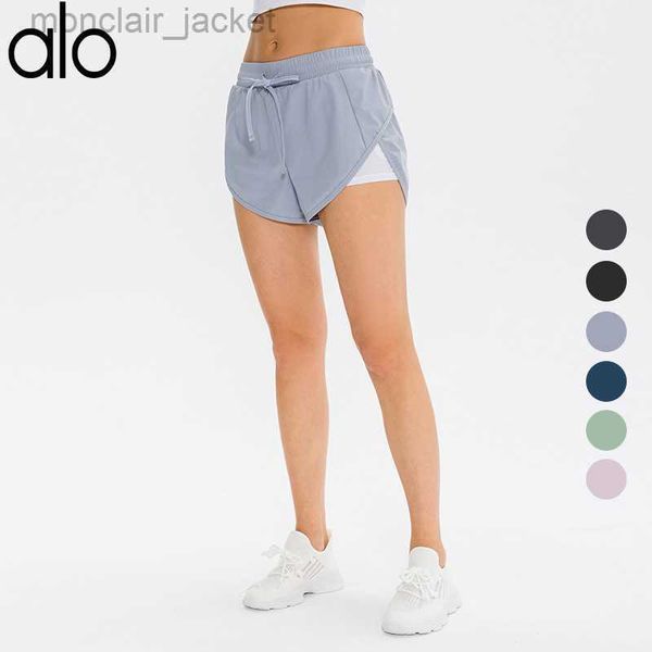 desginer alos yoga shorts fake two piece sports shorts pockets women's anti runout tennis running fitness pants quick dried pants, White;black
desginer alos yoga shorts fake two piece sports shorts pockets women's anti runout tennis running fitness pants quick dried pants, White;black