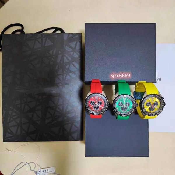 2023 f1 quartz watch diameter 43mm with swiss original movement six-pin timing belt calendar sapphire glass mirror fine steel strap case, Slivery;golden
2023 f1 quartz watch diameter 43mm with swiss original movement six-pin timing belt calendar sapphire glass mirror fine steel strap case, Slivery;golden