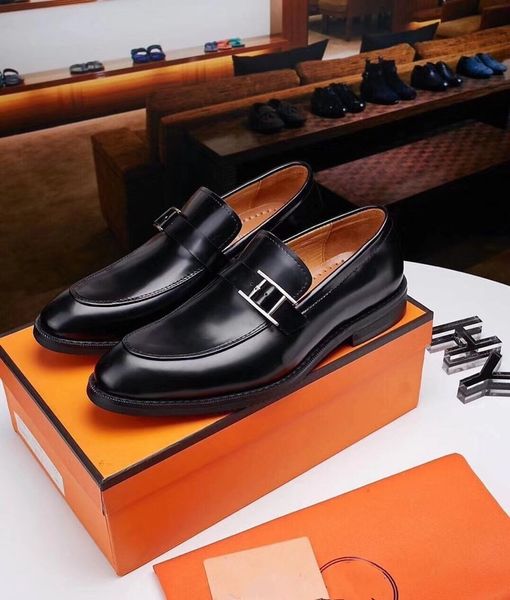 9model new spring/autumn luxurious handmade slip-on genuine leather dress shoes oxford flat designer original brand men oxford shoes, Black
9model new spring/autumn luxurious handmade slip-on genuine leather dress shoes oxford flat designer original brand men oxford shoes, Black