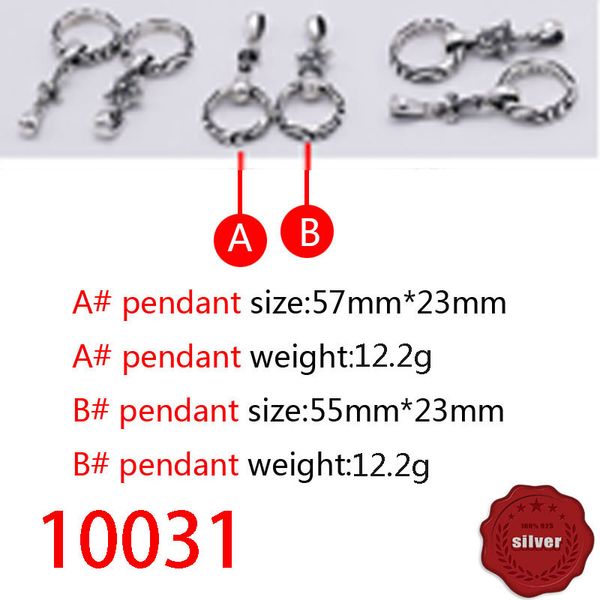 10031 fashionable s925 sterling silver retro cross flower pendant net red couple letter personalized classic punk hip hop style
10031 fashionable s925 sterling silver retro cross flower pendant net red couple letter personalized classic punk hip hop style