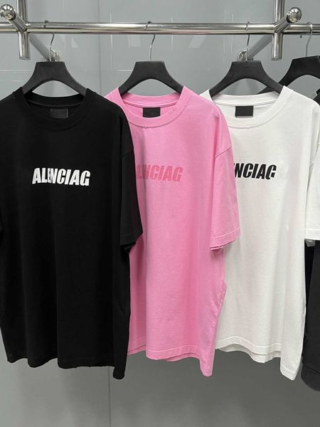 high edition paris authentic letter short sleeve worn wash water men's and women's loose os version t-shirt, White
high edition paris authentic letter short sleeve worn wash water men's and women's loose os version t-shirt, White