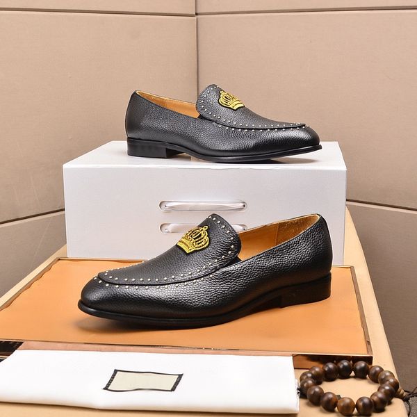 luxury new mens dress shoes oxfords office career real leather rivet italy shoe size 38-45, Black
luxury new mens dress shoes oxfords office career real leather rivet italy shoe size 38-45, Black