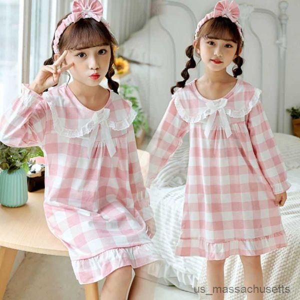 pajamas spring autumn cotton long sleeve children's pajamas little girls thin nightdress baby girls solid color lattice pattern homewea, Blue;red
pajamas spring autumn cotton long sleeve children's pajamas little girls thin nightdress baby girls solid color lattice pattern homewea, Blue;red