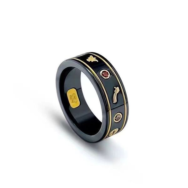 designer black and white ceramic ring planet monogram couple's ringjewellery gift, Slivery;golden
designer black and white ceramic ring planet monogram couple's ringjewellery gift, Slivery;golden