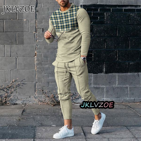 men's tracksuits summer mens 2 piece set tracksuits luxury outfit long sleeve o-neck t-shir set casual oversized men clothing tshirt su, Gray
men's tracksuits summer mens 2 piece set tracksuits luxury outfit long sleeve o-neck t-shir set casual oversized men clothing tshirt su, Gray