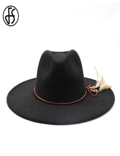 wide brim hats fs british style winter 95cm hat solid big wool black fedoras cap men women panama jazz sombreros de hombre9351134, Blue;gray
wide brim hats fs british style winter 95cm hat solid big wool black fedoras cap men women panama jazz sombreros de hombre9351134, Blue;gray