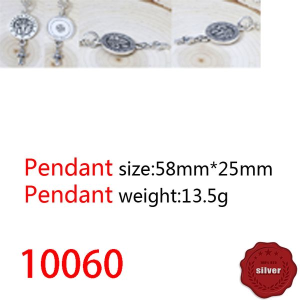 10060 fashionable s925 sterling silver retro cross flower pendant net red couple creative letter personalized classic punk hip hop style
10060 fashionable s925 sterling silver retro cross flower pendant net red couple creative letter personalized classic punk hip hop style