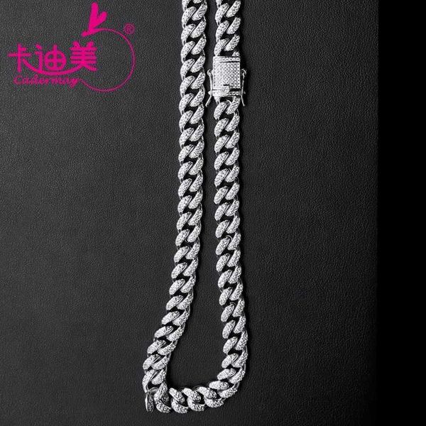 cadermay 925 sterling silver rap hip-hop cuban chain gold plated 12mm two rows iced out vvs moissanite cuban chain necklace
cadermay 925 sterling silver rap hip-hop cuban chain gold plated 12mm two rows iced out vvs moissanite cuban chain necklace