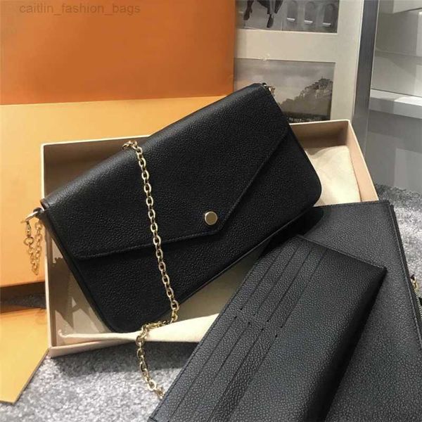 shoulder bags 2023 luxury design pochette fashion ladies three-piece chain bag embossing clutch wallet coin purse card holder
shoulder bags 2023 luxury design pochette fashion ladies three-piece chain bag embossing clutch wallet coin purse card holder
