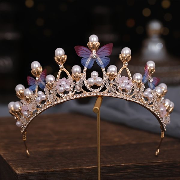 ts-0037princess crown headwear girl butterfly hair jewelry show crown girl birthday gift crown studio jewelry wedding dress accessories, Silver
ts-0037princess crown headwear girl butterfly hair jewelry show crown girl birthday gift crown studio jewelry wedding dress accessories, Silver