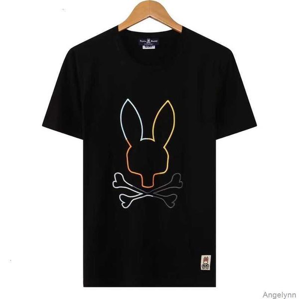 psycho bunny 23 spring/summer skeleton rabbit new cartoon pure cotton men's versatile short sleeve t-shirt summer embroidery fashion br, White;black
psycho bunny 23 spring/summer skeleton rabbit new cartoon pure cotton men's versatile short sleeve t-shirt summer embroidery fashion br, White;black
