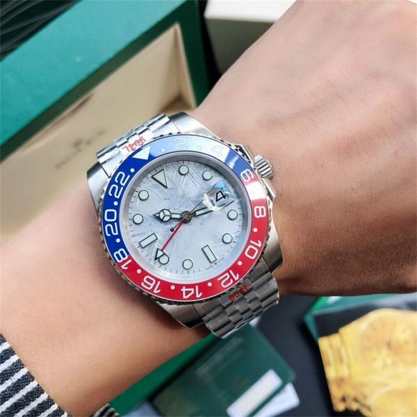 with original box luxury mens watch automatic mechanical ceramic 40mm dial 2813 stainless steel fashion classic style luminous sapphire wris, Slivery;brown
with original box luxury mens watch automatic mechanical ceramic 40mm dial 2813 stainless steel fashion classic style luminous sapphire wris, Slivery;brown