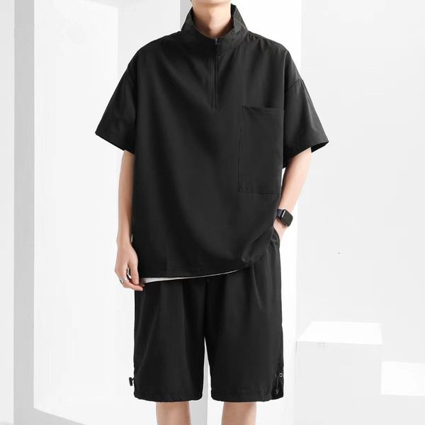men's tracksuits quick-drying ice silk thin sports suit summer men's casual short-sleeved shorts two-piece outdoor running breatha, Gray
men's tracksuits quick-drying ice silk thin sports suit summer men's casual short-sleeved shorts two-piece outdoor running breatha, Gray