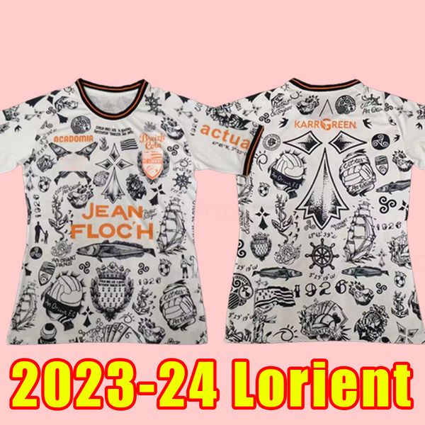 2023 fc lorient special edition soccer jerseys 23/24 tattoo version grbic hamel le fee radovanovic delaplace wissa boisgard bozok abergel fo, Black;yellow
2023 fc lorient special edition soccer jerseys 23/24 tattoo version grbic hamel le fee radovanovic delaplace wissa boisgard bozok abergel fo, Black;yellow