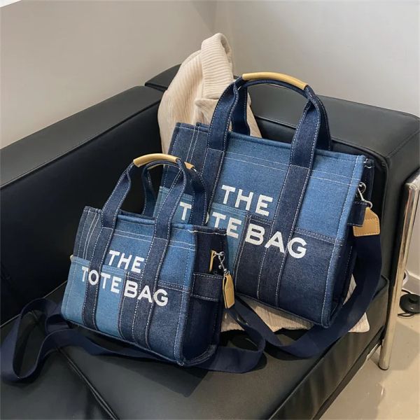 the tote bag lady famous designer splicing denim canvas messenger shopping bags plain cross body shoulder bags handbags women totes purse ca
the tote bag lady famous designer splicing denim canvas messenger shopping bags plain cross body shoulder bags handbags women totes purse ca