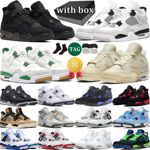 4s basketball shoes military black cat 4 with box white oreo midnight navy fire men women sail university blue thunder infrared bred pn dust
4s basketball shoes military black cat 4 with box white oreo midnight navy fire men women sail university blue thunder infrared bred pn dust