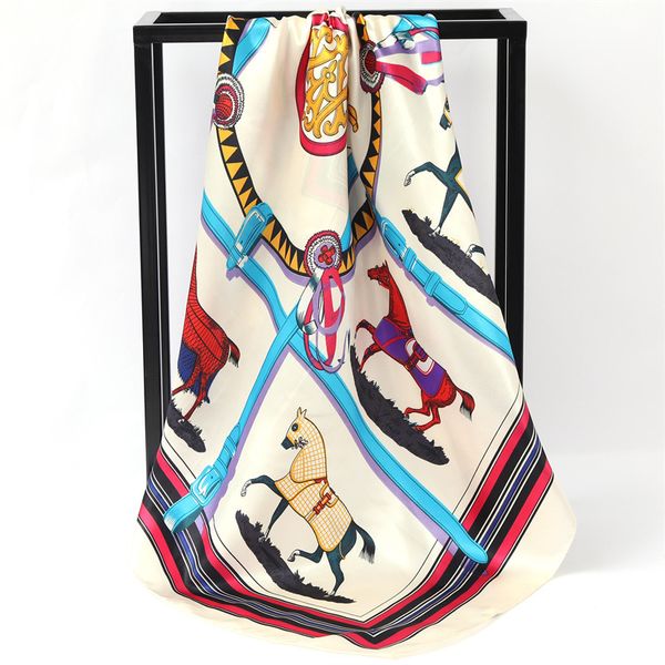 fashion brand silk square scarf high-end new girls gift hairband designer couple scarf exquisite accessories versatile selection of four sea, Blue;gray
fashion brand silk square scarf high-end new girls gift hairband designer couple scarf exquisite accessories versatile selection of four sea, Blue;gray