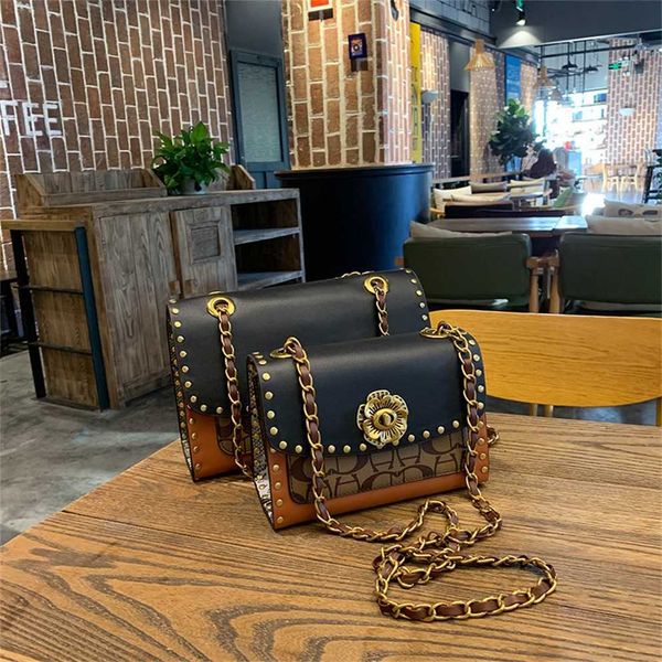 purses genuine leather bag for women new tidal rivet mountain camellia women's fashion versatile chain small square
purses genuine leather bag for women new tidal rivet mountain camellia women's fashion versatile chain small square