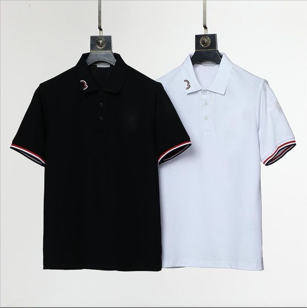 designer monclair mens t-shirt summer mens printed short sleeve mercerized cotton round neck european fashion polo shirt monclair polo shirt, White;black
designer monclair mens t-shirt summer mens printed short sleeve mercerized cotton round neck european fashion polo shirt monclair polo shirt, White;black