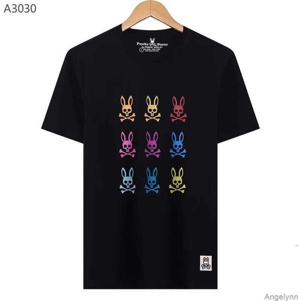 23 summer psych fashion brand skull rabbit print new short sleeve t-shirt made of pure cotton high end versatile men's casual lq8a, White;black
23 summer psych fashion brand skull rabbit print new short sleeve t-shirt made of pure cotton high end versatile men's casual lq8a, White;black