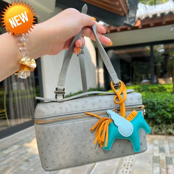lp19 lunch box bag with ostrich pattern layer cowhide handbag for women's fashion one shoulder crossbody makeup bag lori * piana
lp19 lunch box bag with ostrich pattern layer cowhide handbag for women's fashion one shoulder crossbody makeup bag lori * piana